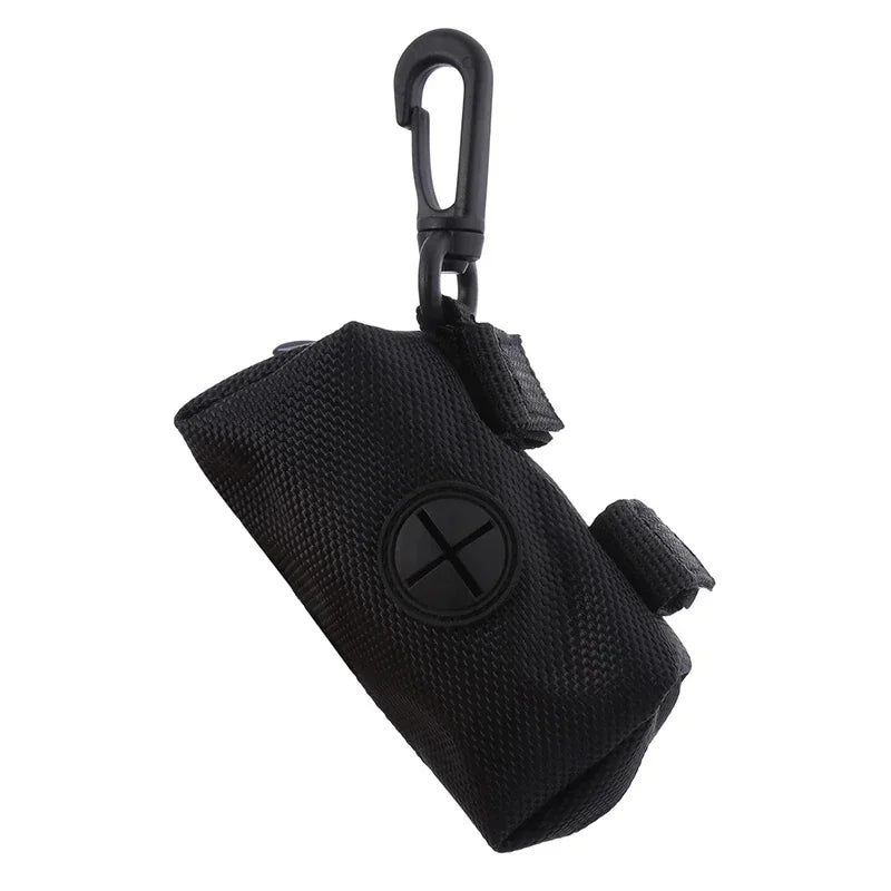 Portable Dog Poop Bag Dispenser – Waterproof Oxford Fabric Waste Bag Holder