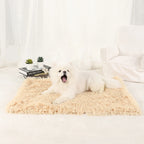 Plush Dog Blanket and Warm Pet Bed for Small Medium Large Dogs and Cats | Washable Puppy Sleeping Mat