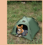 Tent Shape Cat Beds Removable Convenient Storage Pet Bed Portable Outdoor Travel Sunshade Cat and Dog Tent Pet Essentials