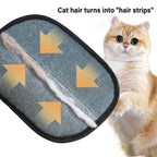 Reusable Pet Hair Removal Gloves – Double-Sided Static Grooming & Fur Cleaner for Dogs & Cats