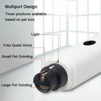 Electric Dog Nail Grinder – USB Rechargeable Pet Nail Clippers with LED Light, Quiet Pet Grooming Tool for Dogs & Cats