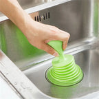 Sink & Toilet Plunger Tool – Powerful Suction Cup Drain Cleaner for Bathroom & Kitchen Pipes