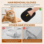 Reusable Pet Hair Removal Gloves – Double-Sided Static Grooming & Fur Cleaner for Dogs & Cats
