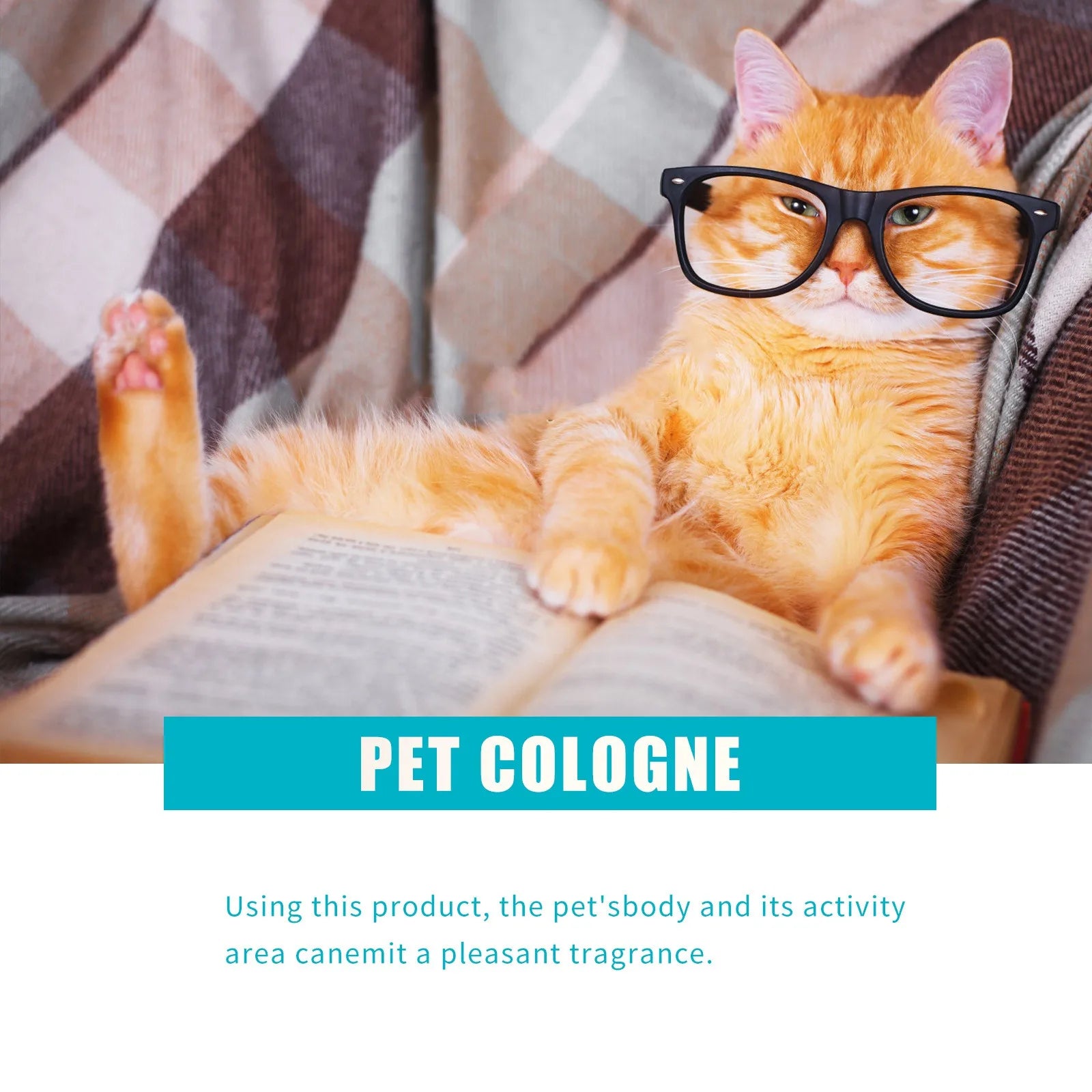 Pet Odor Eliminator Spray for Dogs and Cats – Long Lasting Deodorizing Perfume & Coat Freshener 100ml