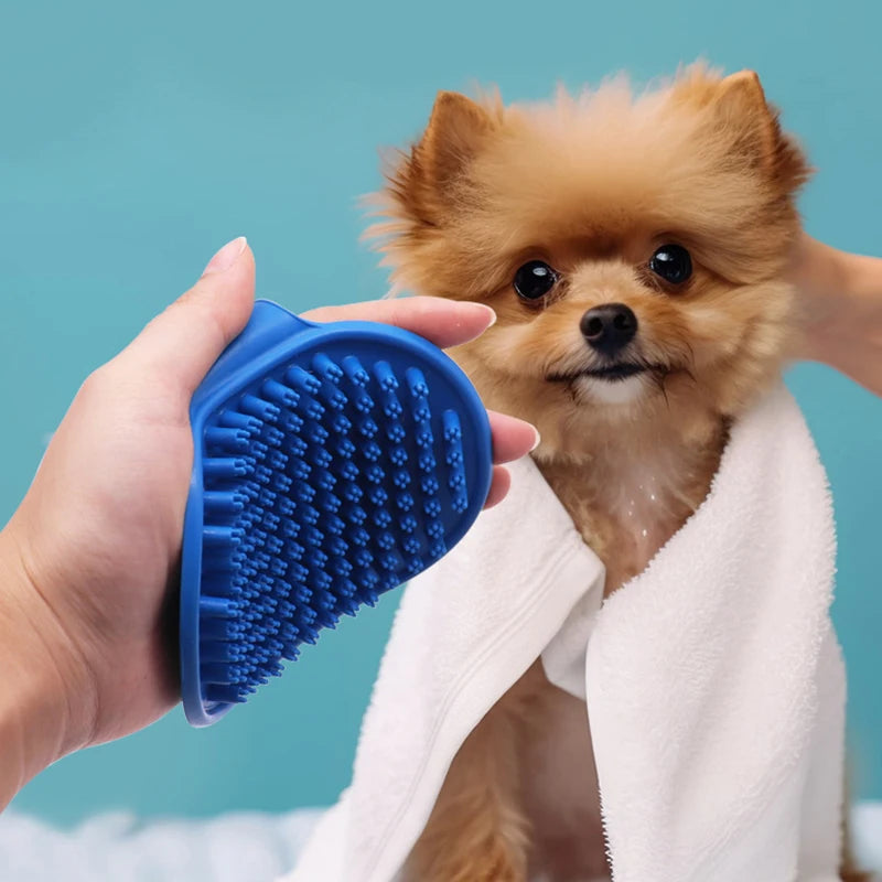Cat Grooming & Massage Bath Brush for Dogs & Cats