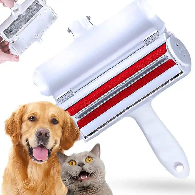 Reusable Pet Hair Remover Roller Set – Self-Cleaning Fur Cleaner for Cats, Dogs, Sofa & Carpet