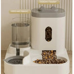 Automatic Dog & Cat Feeder with Water Dispenser – Large Capacity Food Storage Bowl