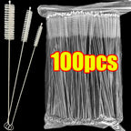 Reusable Straw Cleaning Brush Kit – Nylon Tube & Bottle Cleaner Set for Straws, Bottles & Cups