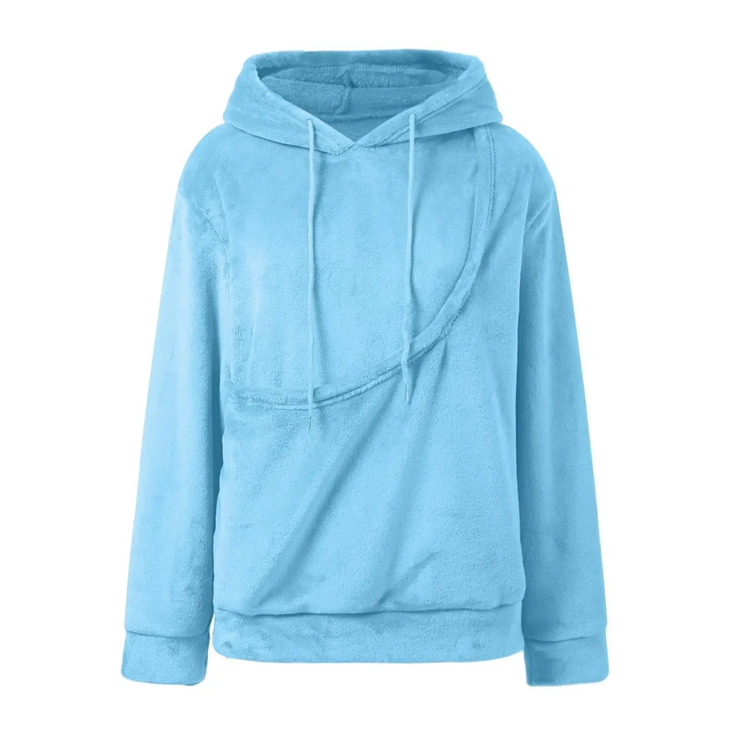 Unisex Pet Carrier Hoodie Cat Dog Bag Long Sleeve Sweatshirt Multiple Colors Plush Daily Wear Fashion Velvet  Winter Outwear