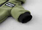 Warm Fleece Dog Hoodie Winter Thermal Pullover for Small Dogs Schnauzer Teddy Pomeranian