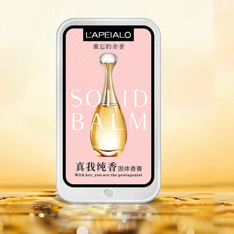 Women’s Solid Perfume Balm | Long Lasting Fruity Fragrance Portable Body Perfume Balm