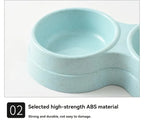 Double Stainless Steel Pet Bowls with Non-Slip Base (Food & Water)