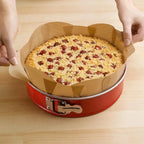 Reusable Non-Stick Baking Mat – Round and Square Heat Resistant Oven Liner for Baking, Roasting and Cooking