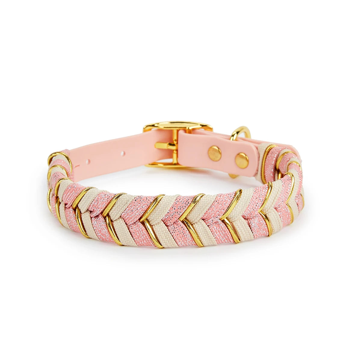 Handmade Fashion Dog Collar for Small Medium and Large Dogs – Colorful Reflective Pet Neck Collar