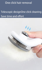 Pet Hair Remover Slicker Brush for Dogs & Cats – Grooming & Deshedding Tool