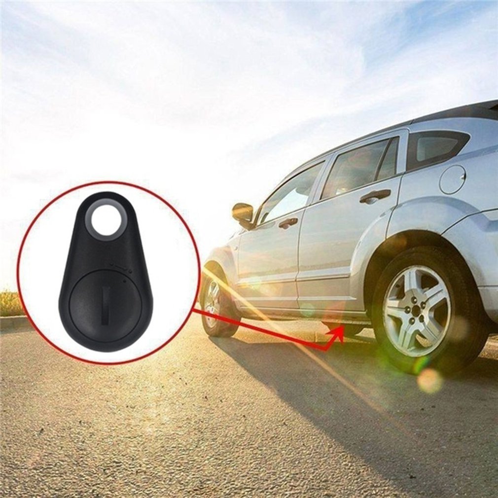 Mini Bluetooth 4.0 Smart Anti-Lost Tracker Tag for Pets, Kids, Wallet, Keys – Wireless Key Finder with Alarm and Phone Finder App Support (iOS and Android)