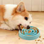 Slow Feeder Dog Bowl – Anti-Gulp Maze Design for Small, Medium & Large Dogs