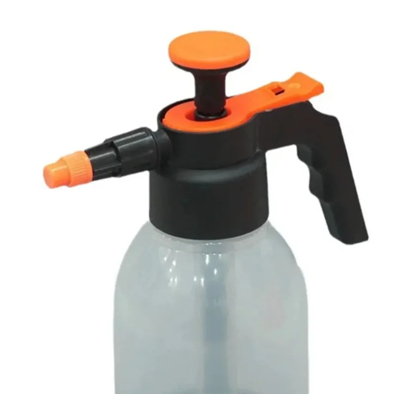 1.2L Hand Pressure Spray Bottle – Portable Car Wash, Garden Watering & Multi-Purpose Cleaning Sprayer