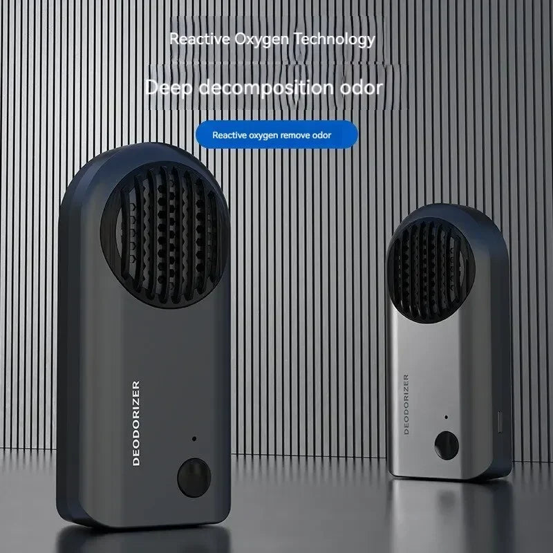 Electronic Ozone Air Purifier & Odor Eliminator – Car, Home & Refrigerator Deodorizer Intelligent Portable Fresh Air Cleaner