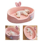 Detachable Washable Pet Bed – Soft Dog and Cat Sleeping Sofa for All Seasons