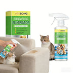 Pet Stain & Odor Remover Spray for Dogs and Cats – Deep Cleaning Urine Stain & Odor Eliminator 120ml