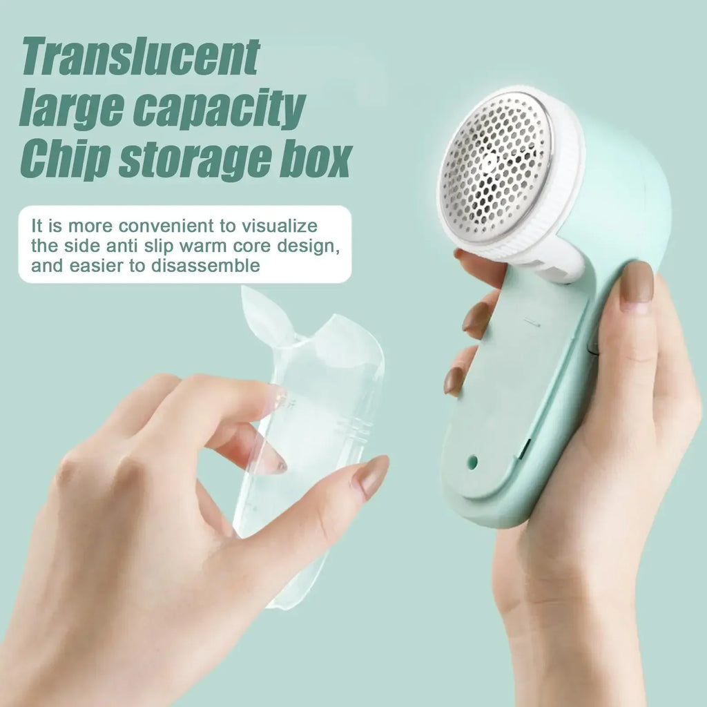 Electric Lint Remover for Clothes – Pet Hair & Fabric Shaver Portable