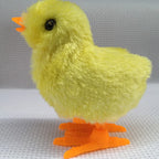 Wind Up Chicken Cat Toy Interactive Jumping Walking Plush Toy for Cats
