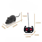 Remote Control Robot Mouse Cat Toy – Interactive Wireless Rat Toy for Cats with Realistic Movement