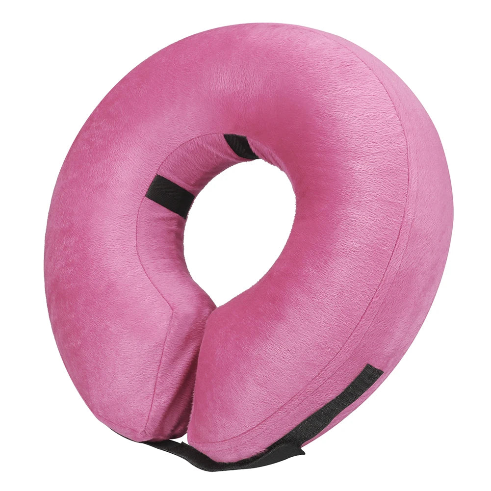 Inflatable Dog Recovery Collar – Soft Protective After Surgery E-Collar for Dogs and Cats