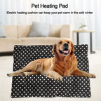 USB Pet Heating Pad Soft Plush Electric Blanket for Dogs and Cats | Washable Warm Bed Mat for Winter Puppies and Kittens