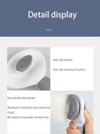 Pet Hair Remover Slicker Brush for Dogs & Cats – Grooming & Deshedding Tool
