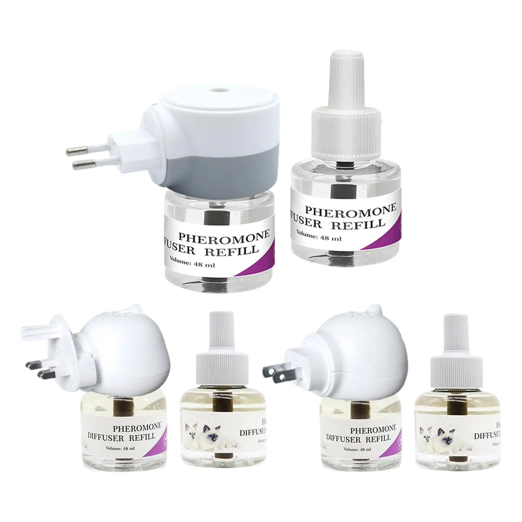 Long-Lasting Cat Pheromone Diffuser for Stress Relief | Calming Plug-In Comfort Aid for Kittens and Cats