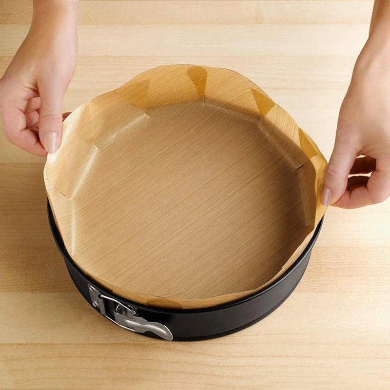 Reusable Non-Stick Baking Mat – Round and Square Heat Resistant Oven Liner for Baking, Roasting and Cooking