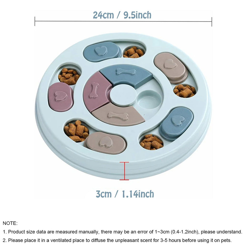 Dog Food Hiding Bowl – Interactive Slow Feeder Puzzle Toy for Dogs