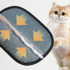 Portable Pet Hair Remover Gloves – Washable Cat Hair Cleaning Mitt for Clothes, Sofa & Carpet