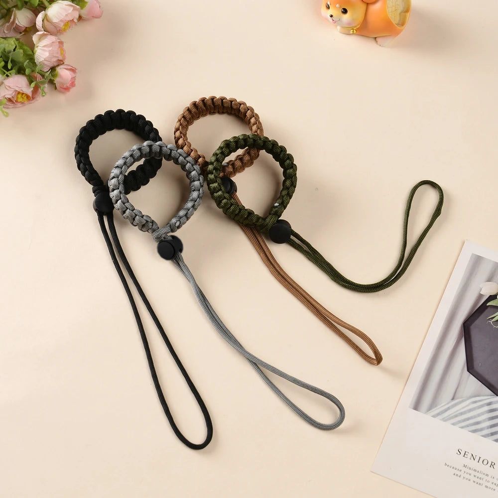 Hands Free Dog Leash Anti-Fall Wrist Strap – Adjustable Nylon Wristband for Puppy and Pet Traction Rope