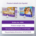 4-in-1 Pet Pheromone Diffuser for Cats andDogs | Electric Stress Relief & Calming Odorless Diffusion Set
