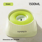 Floating Slow Feeder Dog Water Bowl – Anti-Spill & Anti-Wet Chin Design