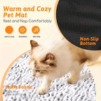 Winter Warm Pet Mattress for Dogs and Cats | Non-Slip Washable Cozy Bed Mat for Small to Large Pets