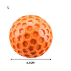 Indestructible Rubber Ball Dog Toy – Interactive Chew & Teeth Cleaning Toy