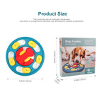 Slow Feeder Dog Bowl – Anti-Gulp Maze Design for Small, Medium & Large Dogs