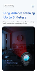 Essager Camera Infrared Detector Safe&Anti-Peeping Protection Detector Hotel Pinhole Lens Detect Security Alarm Anti Spy Candid