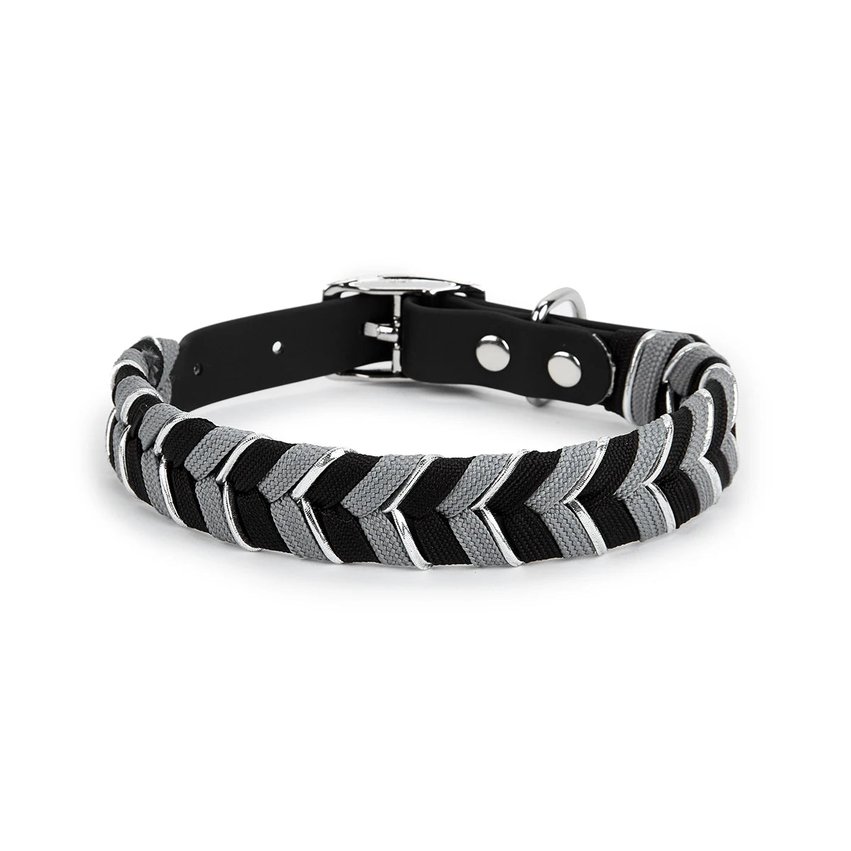 Handmade Fashion Dog Collar for Small Medium and Large Dogs – Colorful Reflective Pet Neck Collar