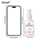 Pet Perfume Spray for Dogs and Cats | Plant-Based Long Lasting Deodorizing Floral Fruit Fragrance
