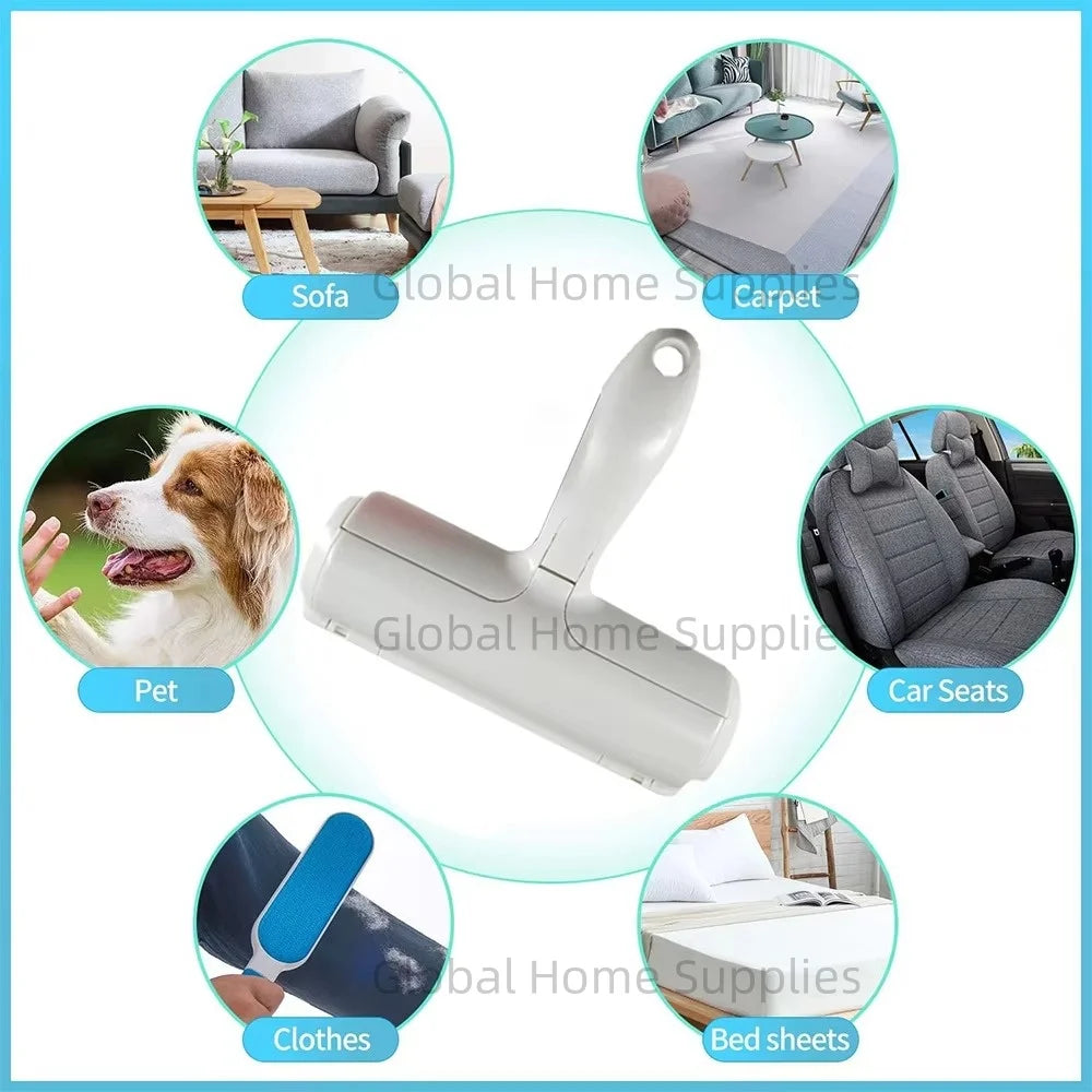 Cat Hair Remover Brush – Large Self-Cleaning Pet Fur Roller for Sofa, Furniture & Clothes