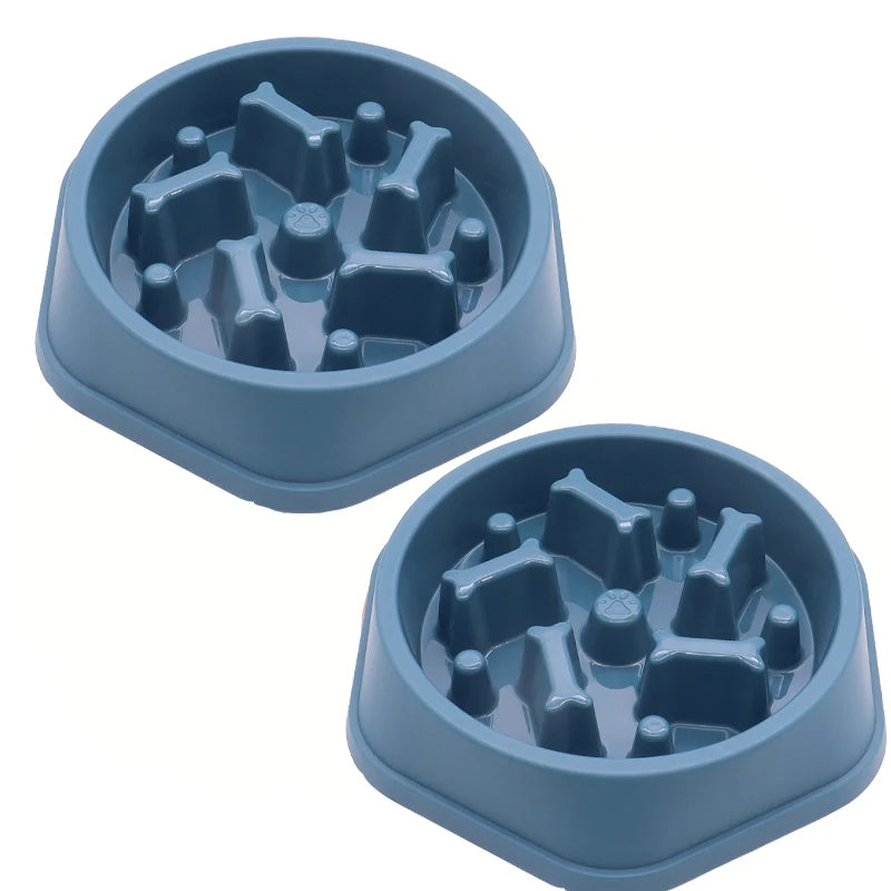Slow Feeder Dog Bowl – Anti-Slip Puzzle Bowl for Small, Medium & Large Dogs